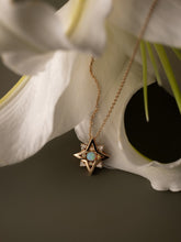 New York Opal Pentagram Necklace - CAMELLIA 18"